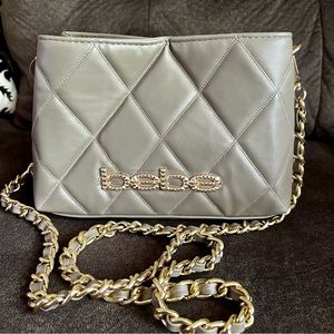 Bebe Benny Quilted Crossbody Bag